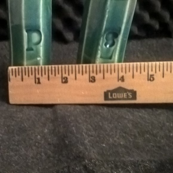 Vintage Cucumber Zucchini Salt And Pepper Shakers - Picture 10 of 10